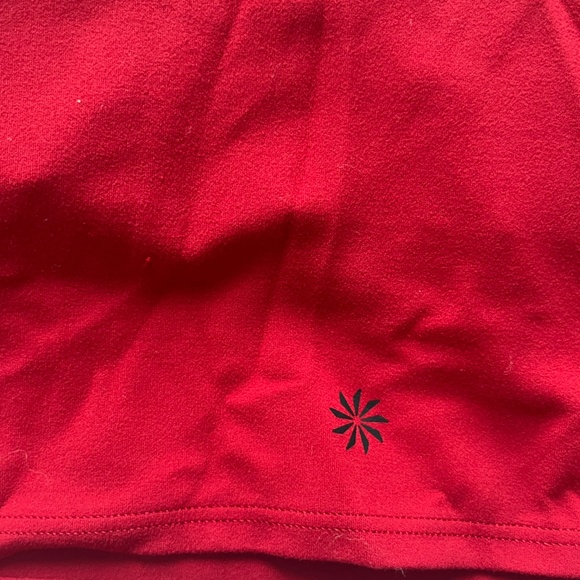 Athleta Conscious Crop Bra A-C - Color: Candy Red, Size: Medium - Picture 7 of 7